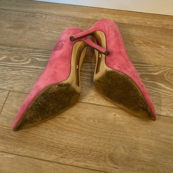 Sam Edelman pink suede shoes size 8 - signs of use - Picture 6 of 6
